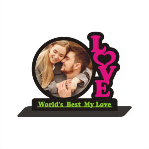 Customized Gifts-MDF Table Top Photo Frame (8*9 inches)