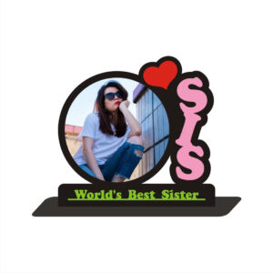 Customized Gifts-MDF Table Top Photo Frame (8*9 inches)