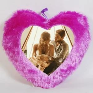 Customized Gifts-Photo Pillow Heart Shape