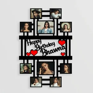 Customized Gifts-MDF wall Name Photo Frame (18*24 inches)