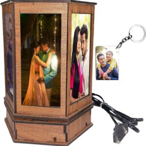 Customized Gifts- Rotating Lamps Big key chain