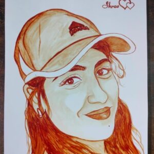 Customized Gifts-Blood Art Photo Frame (12*18 inches)