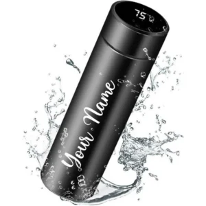 Customized Gifts- Temperature Watter Bottle Black Colour
