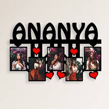 Customized Gifts-MDF Name wall Frame (12*18 inches)