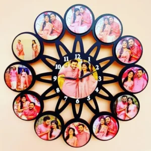 Customized Gifts-MDF wall Clock Frame (16*16 inches)